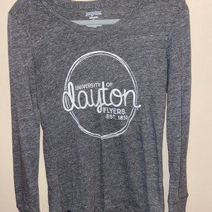 Dayton University long sleeve shirt